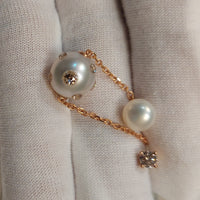 Kiss from a Rose - Pearl Earrings